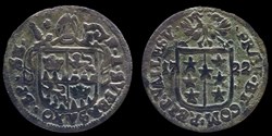 Pal 272 Var 7 - Valais - Evêché de Sion. François-Joseph Supersaxo / Batz 1722