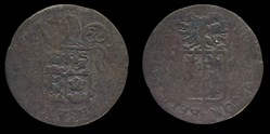 Pal 270 Var 6 - Valais - Evêché de Sion. François-Joseph Supersaxo / Batz 1710