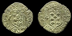 Pal 212 - Valais - Evêché de Sion. Adrien III de Riedmatten / Demi Batz 1645