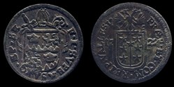 Pal 272 Var 8 - Valais - Evêché de Sion. François-Joseph Supersaxo / Batz 1722