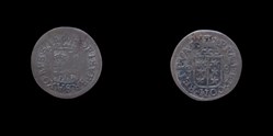Pal 257 Var 1 - Valais - Evêché de Sion. François-Joseph Supersaxo / Demi Batz 1708