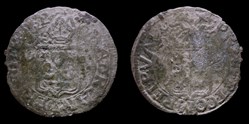 Pal 227 - Valais - Evêché de Sion. Adrien V de Riedmatten / Demi Batz 1683