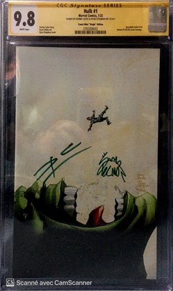 Hulk #1 signature Ryan Stegman & Donny Cates.