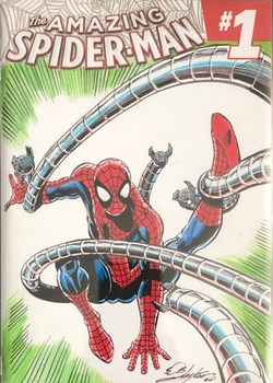The Amazing Spider-Man Sketch Cover Bob Layton