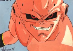 Majin Boo (cellulo acrylique)