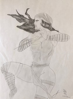 Elektra ( crayon )