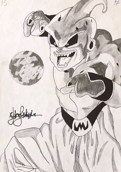 Majin Boo War ( pilot, feutre & fusin )