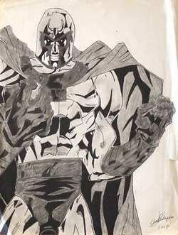 Magneto ( pilot,feutre & crayon )
