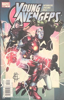 Young Avengers #3 Signé par Jim Cheung.