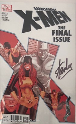 Uncanny X-Men #544 (The Final Issue)Signé par Stan Lee.