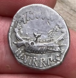 Mark Antony legionary denarius