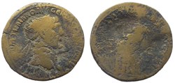 Trajan - Dupondius Cuirasse