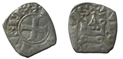 Philippe IV - Obole Tournois à l'O rond