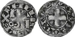 Philippe II - Denier Paris (var)