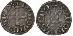 Louis VIII - Denier Tournois