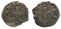 Philippe II - Denier Arras 2ème type