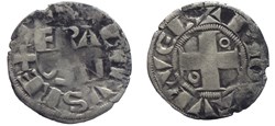 Philippe II - Denier Montreuil sur Mer