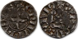 Philippe IV - Denier Tournois à l'O rond