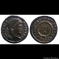 Crispus - AE Follis réduit - CAESARVM NOSTRORVM - Trier