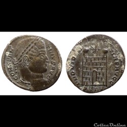 Constantin I - AE Follis réduit - PROVIDENTIAE AVGG - Trier - RIC.504