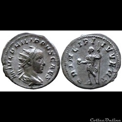Philipp II  Caesar - Antoninien - PRINCIPI IVVENT