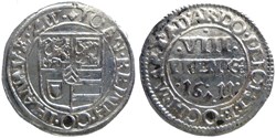 Hanau Lichtenberg VIII Pfenig 1611
