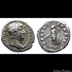 Hadrien - Denier - TELLVS STABIL - RIC.276