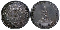 Angers - Jeton Argent - Germain François Poulain - Maire - 1737