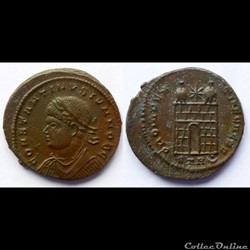Constantinus II Caesar - AE Follis réduit - PROVIDENTIAE