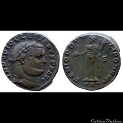 Diocletianus - AE Follis - GENIO POPVLI ROMANI - Antiochia