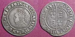 1568 Elizabeth I sixpence