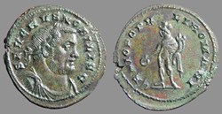 305-306 CE, Severus II Follis, London Mint