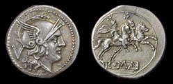 RRC 44/6 Anonymous group 2 quinarius