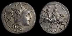 Griffon series - Denarius, Crawford 182/1