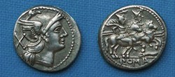Knife series- Denarius, Crawford 109/1
