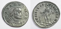 305-306 Severus II, Lugdunum Mint
