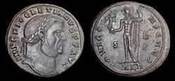 304-305 CE, Diocletian IOVI CONS CAES follis