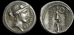 C. MEMMIVS; RRC 427/1 Denarius