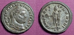 294-295 CE, Maximianus Herculeus, Cyzicus mint follis