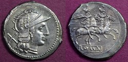Anonymous Denarius, Crawford 139/1