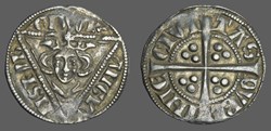 1280 A.D. Irish Silver Penny of Edward I