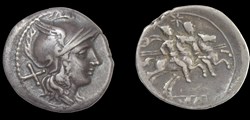 Denarius, Crawford 55/1, Extremely Rare