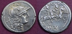 Crescent (Later) - Denarius, RRC 137/1