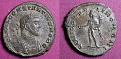 300-305 CE, Constantius London Mint Follis RIC 14a