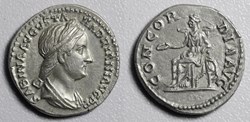 Sabina Denarius, Concordia, RIC 398