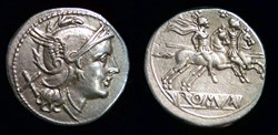 RRC 44/5,  group 4 Anonymous denarius