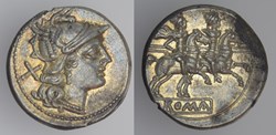 Denarius, Crawford 139/1 - Petite head
