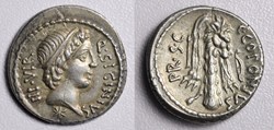 P SICINIUS/COPONIUS Denarius RRC 444/1a