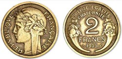 2 Francs MORLON - 1935