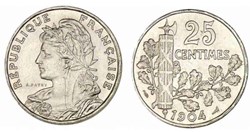 25 Centimes PATEY - 1904